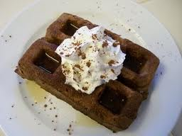 Coffee-Chocolate Waffles