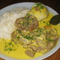 Nogada de Cordero (Lamb Stew)