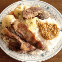Puchero de Carnaval (Traditional Carnival dish )