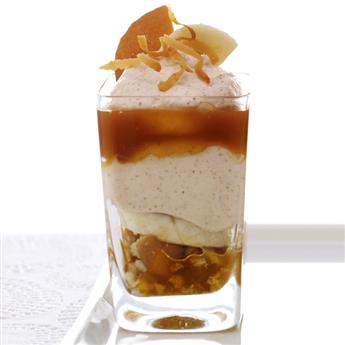 Banana Cream Spiced Mousse Minis