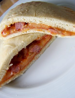 Calzone - Pepperoni and Ham